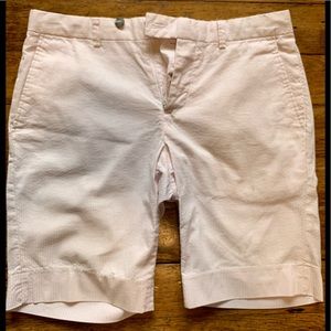 Men’s pinstriped shorts